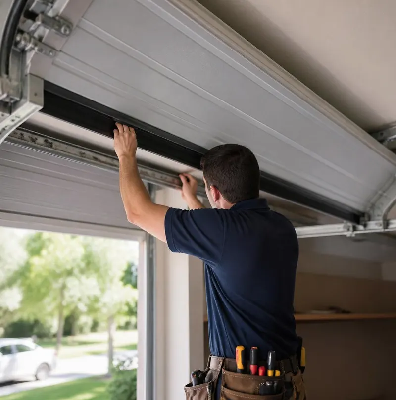 Off Track Door Repair in Daytona Beach